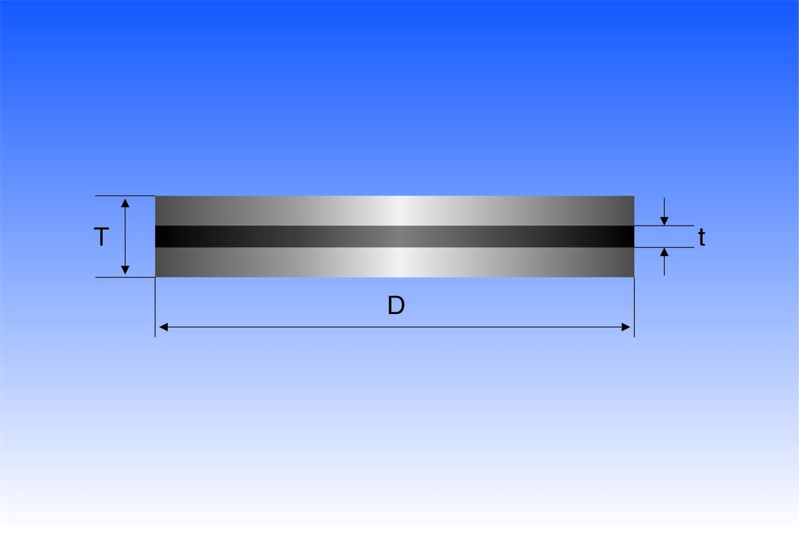 Good price Metalworking High Strength Sandwich PCD Blanks Round Shape PCD Cutting Tools Blank online