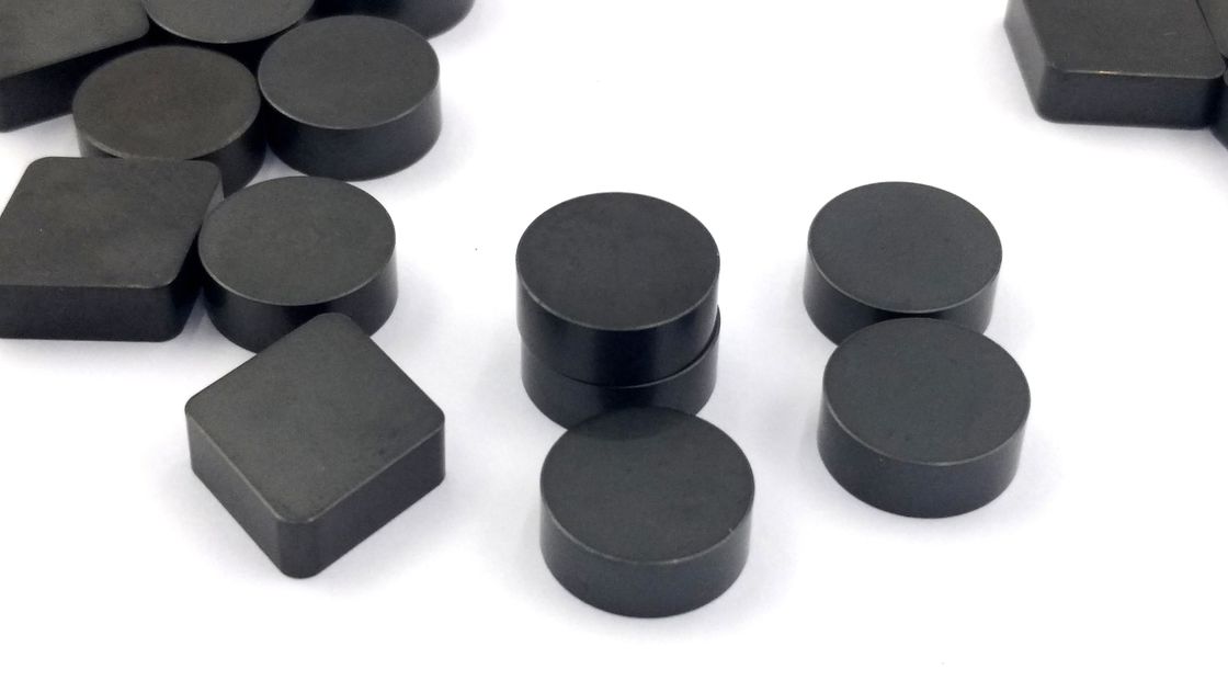 buy Black Color ZBNS93S Solid PCBN Blanks Multi Shapes Design And Good Weld Ability online manufacturer