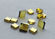 Yellow Color HPHT Single Crystalline Diamond High Purity Synthetic Diamond Type